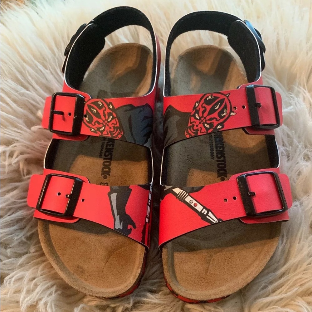 Birkenstock Milano Star Wars sandals darth maul